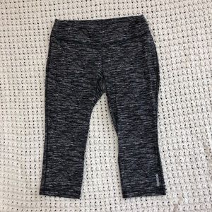 Reebok Heather Gray Crop Leggings